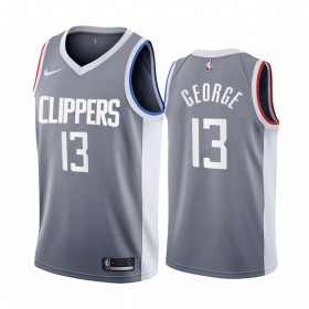 Maillot NBA Los Angeles Clippers Paul George 13 2020-21 Earned Edition Swingman - Homme